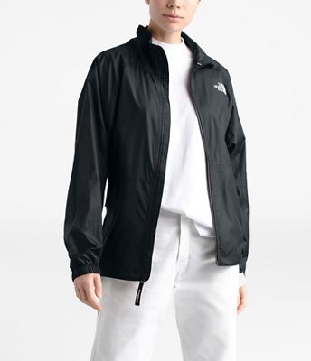 The North Face Women's NSE Graphic Wind Jacket - XS - TNF Black / TNF White Logo -  NF0A3MJNHV2