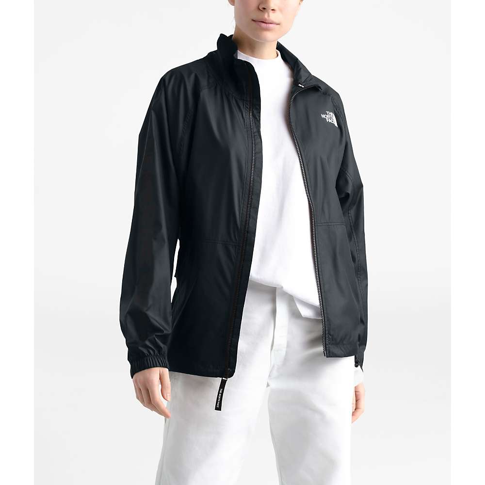 The North Face Women's NSE Graphic Wind Jacket - XS - TNF Black / TNF White Logo -  NF0A3MJNHV2