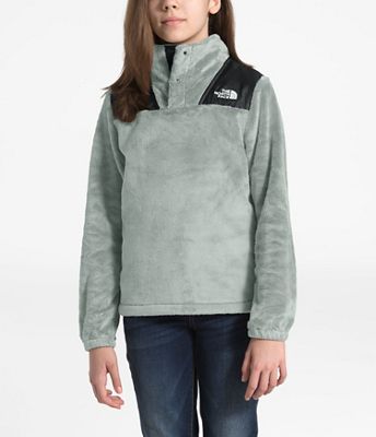 The North Face Girls' Oso 1/4 Snap Pullover - XS - Meld Grey product image