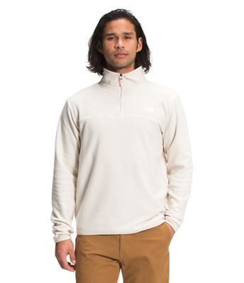 The North Face Men's TKA Glacier 1/4 Zip Top - Small - Vintage White product image