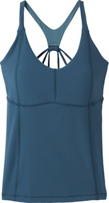 Prana Womens Momento Top - Large - Atlantic