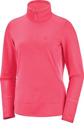 Salomon Women's Discovery Half Zip Top - Large - Calypso Coral product image