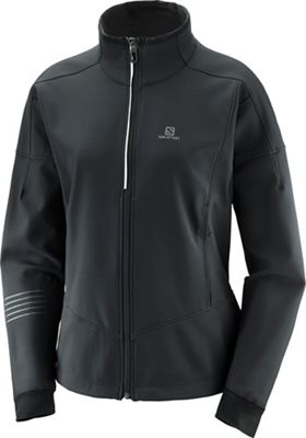 Salomon Women's Lightning Warm Softshell Jacket - Large - Black product image