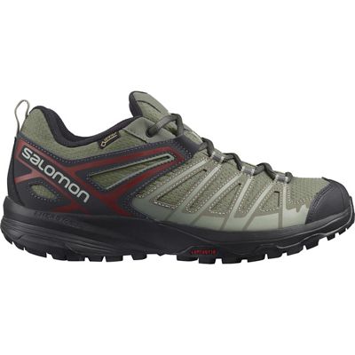 Salomon Men's X Crest GTX Shoe - 7 - Castor Gray / Shadow / Bossa Nova product image