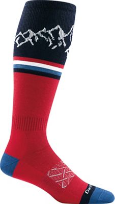 Darn Tough Men's Alpenglow OTC Light Sock - XL - Red product image