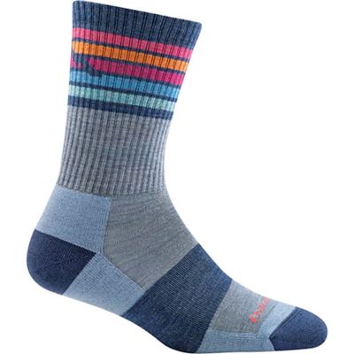 Darn Tough Women's Kelso Micro Crew Light Cushion Sock - Small - Denim product image