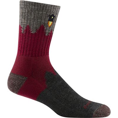 Darn Tough Men's Number 2 Micro Crew Cushion Sock - XL - Burgundy product image