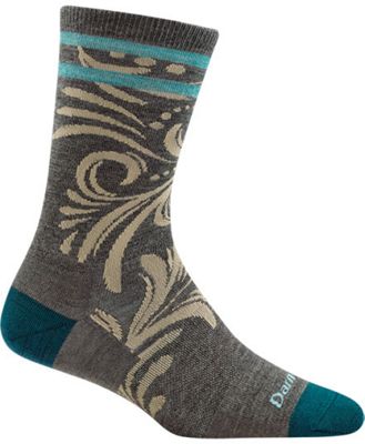 Darn Tough Women's Vines Crew Light Sock - Small - Taupe product image