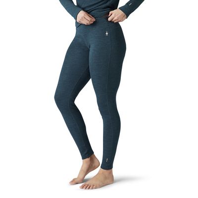 Smartwool Women's Classic Thermal Merino Base Layer Bottom - Small - Twilight Blue Heather product image