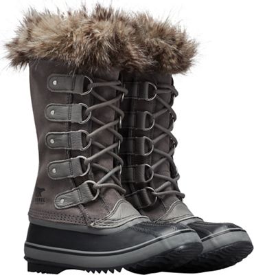 Women's Sorel Joan Of Arctic Faux Fur Waterproof Snow Boot, Size 10 M - Grey