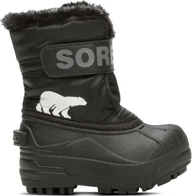 SOREL Snow Commander Insulated Waterproof Boot in Black at Nordstrom, Size 6 M