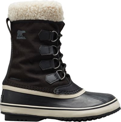 Size 7.5 SOREL Winter Carnival Waterproof Boot, in Black/Stone at Nordstrom