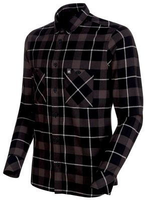 Mammut Men's Alvra LS Shirt - Small - Black / Titanium product image