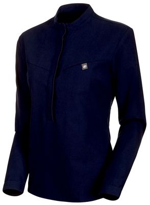 Mammut Women's Yadkin LS Shirt - Medium - Peacoat product image