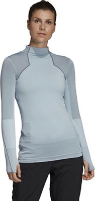 Adidas Women's Primeknit LS Top - Small - Glow Blue product image