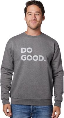 Cotopaxi Men's Do Good Crew Sweatshirt - Small - Heather Grey product image