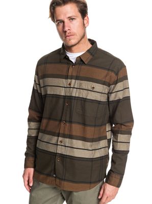 Quiksilver Men's Unfiltered Stoke Flannel - Small - Forest Night Unfiltered Stroke product image