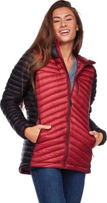 Black Diamond Women's Approach Down Hoody - Medium - Wild Rose / Black product image