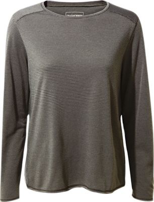 Craghoppers Women's First Layer LS T-Shirt - 10 - Charcoal Stripe product image