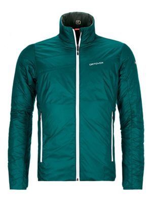 Ortovox Men's Swisswool Piz Boval Jacket - Medium - Pacific Green product image