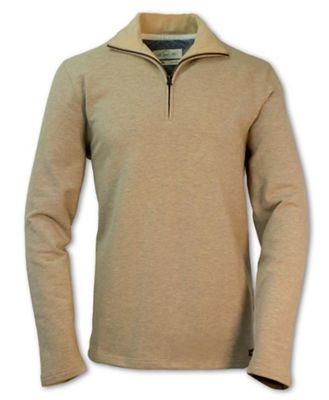 Purnell Men's Monarch Half-Zip Fleece Pullover - Small - Oatmeal product image