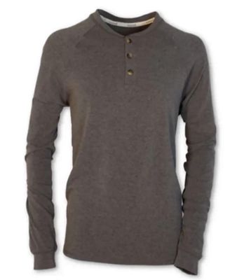 Purnell Men's Performance Knit Henley - Small - Grey product image