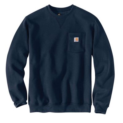 Carhartt Men's Crewneck Pocket Sweatshirt - 3XL Regular - New Navy product image
