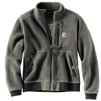 Carhartt Women's High Pile Fleece Jacket - Small - Granite Heather product image