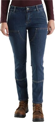 Carhartt Women's Straight Fit Double Front Straight Leg Jean - 8 Regular - Rainwash product image