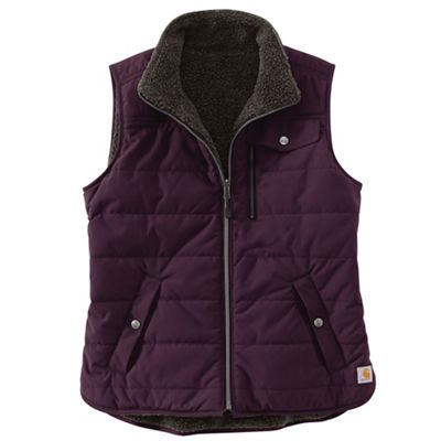 Carhartt Women's Utility Sherpa Lined Vest - Small - Nocturnal Haze product image