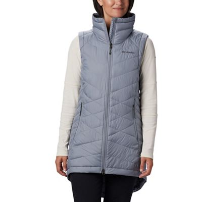 UPC 192660000077 product image for Columbia Women's Heavenly Long Vest - Medium - Tradewinds Grey | upcitemdb.com