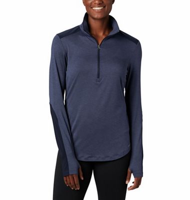 Columbia Women's Place to Place 1/2 Zip Top - 1X - Dark Nocturnal product image