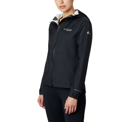 Columbia Montrail Women's Rogue Runner Wind Jacket - XL - Black / White product image