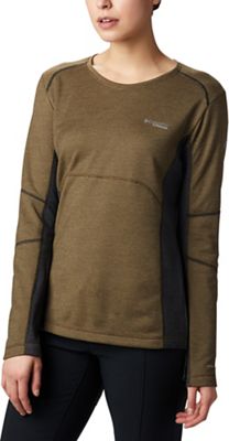 Columbia Women's Titanium Mount Defiance LS Knit Top - XS - Olive Green / Black product image