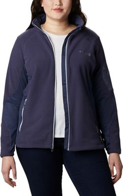 Columbia Titanium Women's Titan Pass 2.0 II Fleece Top - Small - Nocturnal / Cirrus Grey product image