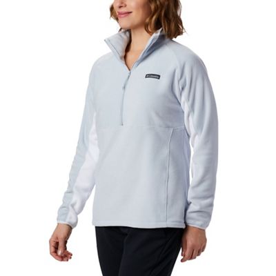 Columbia Women's Basin Fleece Trail Half Zip - XS - Cirrus Grey / White product image