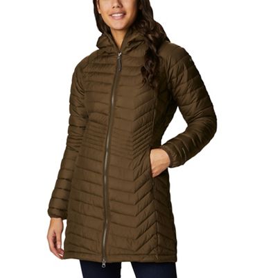 Columbia Women's Powder Lite Mid Jacket - Small - Olive Green product image