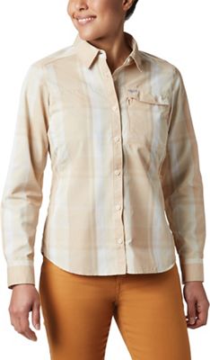 Columbia Women's Silver Ridge 2.0 Plaid Long Sleeve Shirt - XS - Chalk Plaid product image