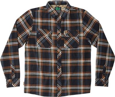 HippyTree Men's Signal Flannel - Small - Black product image