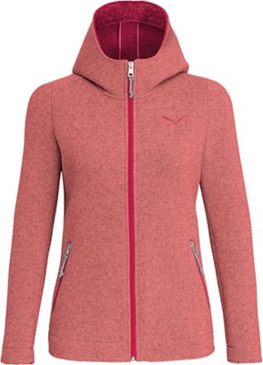 Salewa Women's Sarner 2L WO Full Zip Hoody - Small - Shell Pink product image