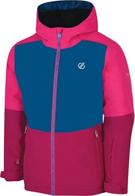 Dare 2B Kids' Aviate Jacket - 3-4 - Fuchsia Pink / Atlantic Blue / Cyber Pink product image