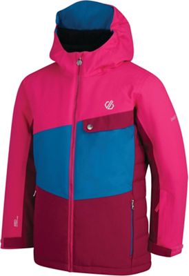 Dare 2B Kids' Wrest Jacket - 13 yr - Fuchsia Pink / Atlantic Blue / Cyber Pink product image