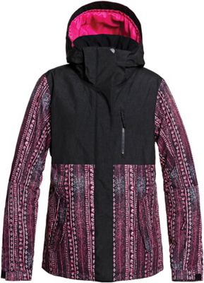 Roxy Women's Jetty Block Jacket - Small - True Black/Dont be Shy product image