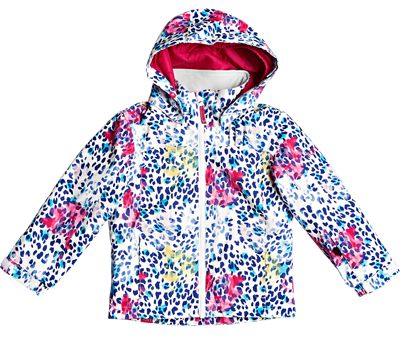 Roxy Toddlers' Mini Jetty Jacket - 2 - Bright White Leopold product image