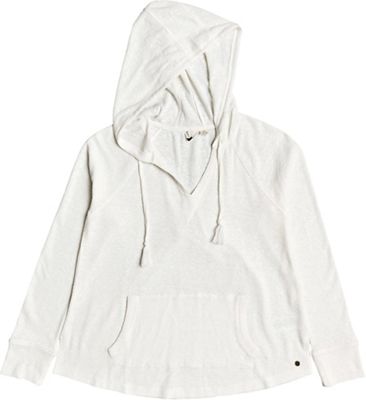 Roxy Women's Long Night Hooded Top - Small - Snow White product image