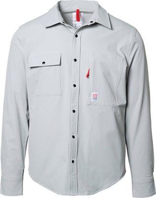 Topo Designs Men's Breaker Shirt Jacket - Medium - Silver product image