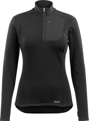 Sugoi Women's MidZero Zip Top - Large - Black product image