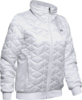 Under Armour Women's Coldgear Reactor Performance Jacket - XS - Onyx White / Black product image