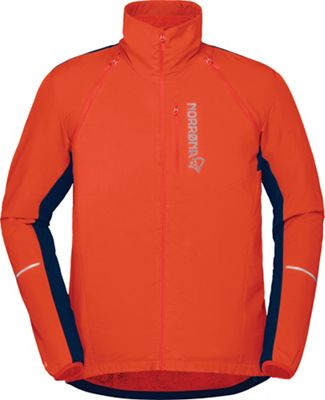 Norrona Mens Fjora Convertible Alpha60 Jacket - Large - Pureed Pumpkin