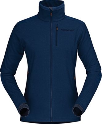 Norrona Womens Svalbard Warm1 Jacket - Large - Indigo Night